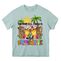 Arona the only b.s. i need is beer and sunshine Heavy Core Tee - Zillion Design Studio