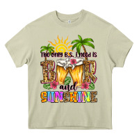 Mossy the only b.s. i need is beer and sunshine Heavy Core Tee - Zillion Design Studio