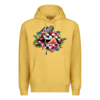 Antique Gold race lip Premium Hoodie - JahusDesignShop