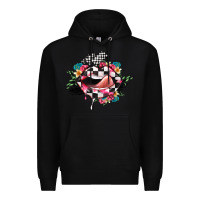 Black race lip Premium Hoodie - JahusDesignShop