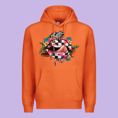 Race Lip Premium Hoodie Designed By Jahusdesignshop