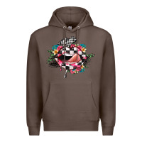 Coffee race lip Premium Hoodie - JahusDesignShop