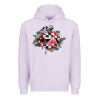 Lilac race lip Premium Hoodie - JahusDesignShop