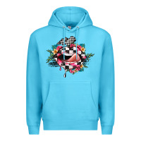 Ocean Blue race lip Premium Hoodie - JahusDesignShop
