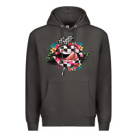 Smoke race lip Premium Hoodie - JahusDesignShop