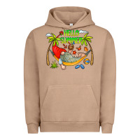 Pigment Burro Hello Summer Urban Hoodie - CowCowDesign
