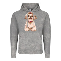 Cloud Rock shih tzu Vintage Hoodie - Artiststas