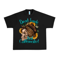 Black dead inside but caffeinated Urban Heavy Tee - Jasminsmagicworld