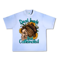 Grape Ice dead inside but caffeinated Urban Heavy Tee - Jasminsmagicworld