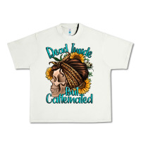 Pistachio dead inside but caffeinated Urban Heavy Tee - Jasminsmagicworld