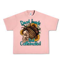 Salmon dead inside but caffeinated Urban Heavy Tee - Jasminsmagicworld