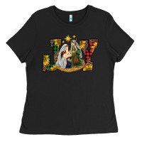 Black joy holy family Ladies Tee - RanaPortraitStore