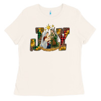 Joy Holy Family Ladies Tee | Teevron