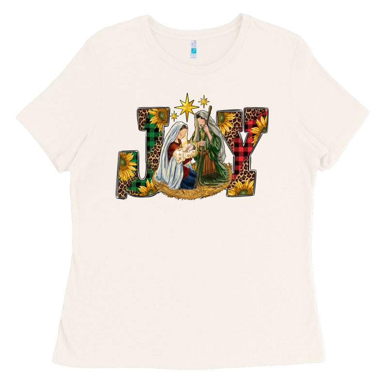 Joy Holy Family Ladies Tee by RanaPortraitStore | Teevron