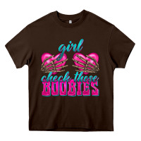 Girl Check Those Boobies Heavy Core Tee | Teevron