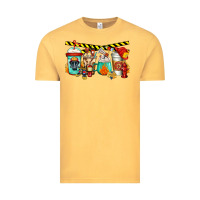 Vintage Mustard firefighter coffee Vintage Tee - Jasminsmagicworld