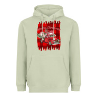 Matcha Merry Christmas Y'all Truck Heavyweight Hoodie - Bettercallsaul
