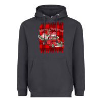 Smoke Merry Christmas Y'all Truck Heavyweight Hoodie - Bettercallsaul