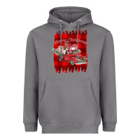 Storm Merry Christmas Y'all Truck Heavyweight Hoodie - Bettercallsaul