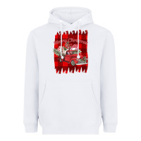 Merry Christmas Y'all Truck Heavyweight Hoodie | Teevron