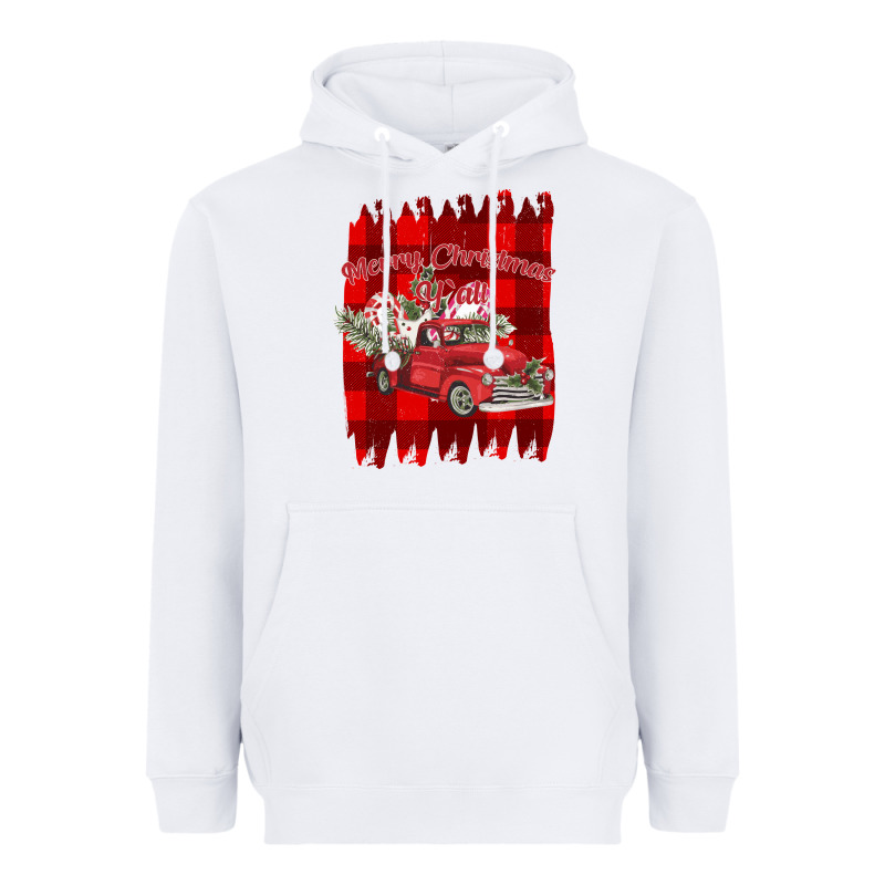 Merry Christmas Y'all Truck Heavyweight Hoodie by Bettercallsaul | Teevron
