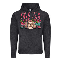 Vintage Black shih tzu mom Vintage Hoodie - Artiststas