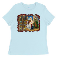 Baby Blue jesus is the reason for the season Ladies Tee - RanaPortraitStore