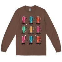 Chestnut coffee thermos Long Sleeve Tee - MaliasSmallBusiness