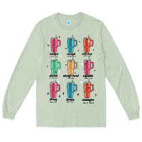 Matcha coffee thermos Long Sleeve Tee - MaliasSmallBusiness
