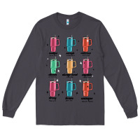 Smoke coffee thermos Long Sleeve Tee - MaliasSmallBusiness