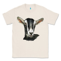 Natural alpine goat head Classic Tee - LillyAllenDesigns