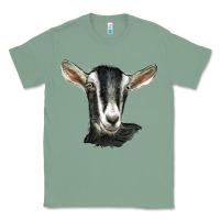 Sage alpine goat head Classic Tee - LillyAllenDesigns