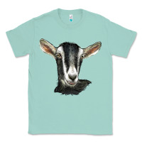 Seafoam alpine goat head Classic Tee - LillyAllenDesigns