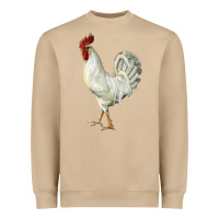 Mushroom Leghorn Rooster Heavyweight Sweatshirt - LillyAllenDesigns