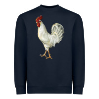 Navy Leghorn Rooster Heavyweight Sweatshirt - LillyAllenDesigns