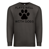 Smoke Plays Well With Dogs Premium Sweatshirt - Bettercallsaul