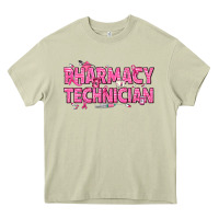 Mossy Breast Cancer Pharmacy Technician Heavy Core Tee - texasbilliewilder