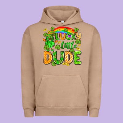 St. Patrick's Lucky Little Dude Urban Hoodie Designed By Oliviacreatesart