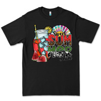Black sweet summer time Premium Tee - SublimationCraftShop