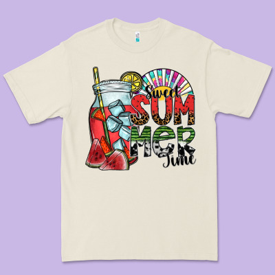 Sweet Summer Time Premium Tee Designed By Sublimationcraftshop