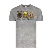 Cloud Rock Peace Love Meerkats Vintage Tee - LillyAllenDesigns