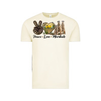 Vintage Arctic Peace Love Meerkats Vintage Tee - LillyAllenDesigns