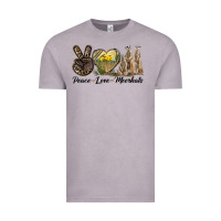 Vintage Zinc Peace Love Meerkats Vintage Tee - LillyAllenDesigns
