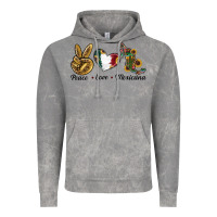 Cloud Rock Peace Love Mexicana Vintage Hoodie - RanaPortraitStore