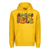 Lemon Welcome Fall Premium Hoodie - NancyCooperArtShop