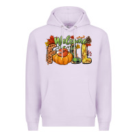 Lilac Welcome Fall Premium Hoodie - NancyCooperArtShop