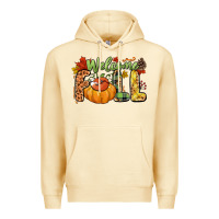 Pina Colada Welcome Fall Premium Hoodie - NancyCooperArtShop