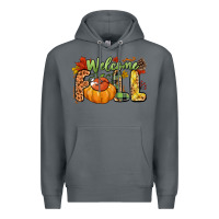 Rock Welcome Fall Premium Hoodie - NancyCooperArtShop