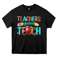 Black teachers gonna teach Heavy Core Tee - Zillion Design Studio