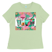 Matcha certified nursing assistant coffee cups Ladies Tee - Zillion Design Studio